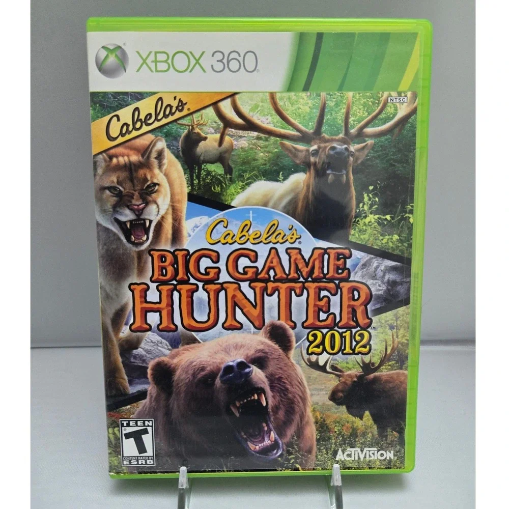 Cabelas Big Game Hunter 2012 - Microsoft Xbox 360 - CIB W/ Manual Tested & Works